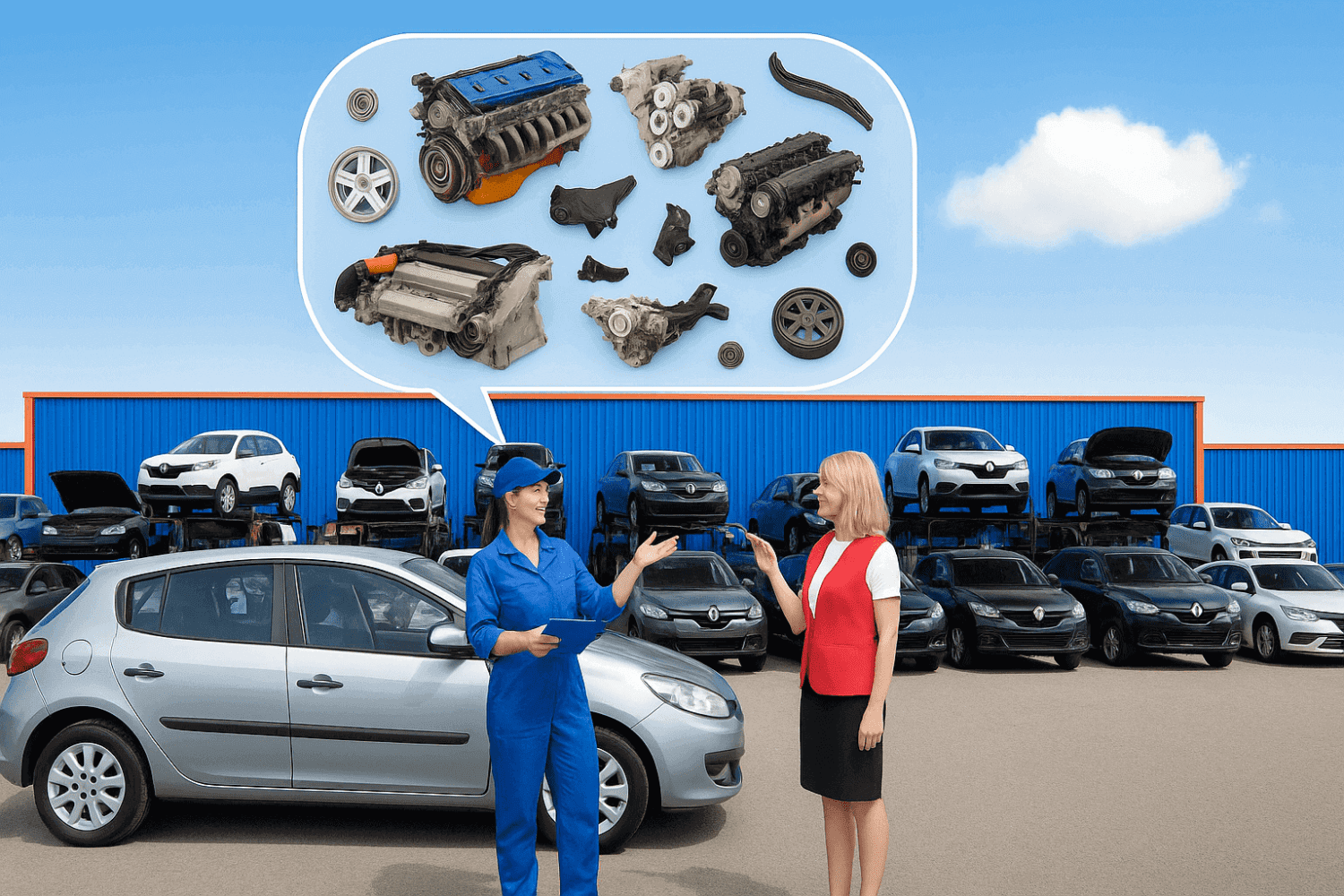 Renault Wrecker Yard