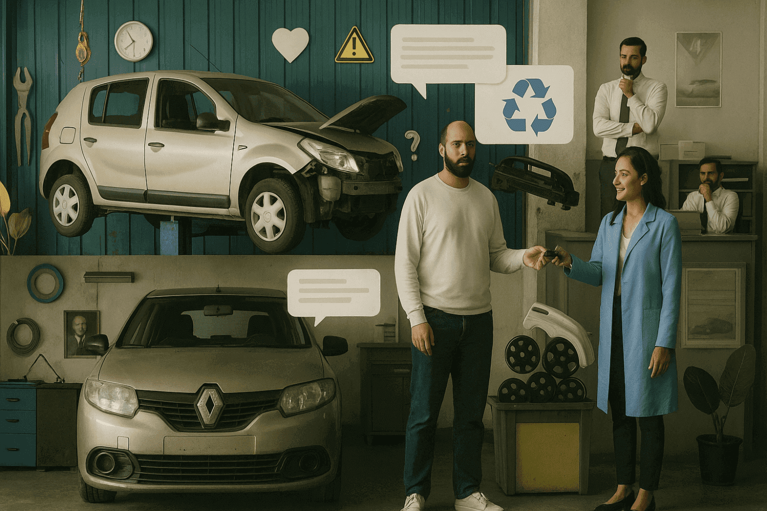 Selling Your Renault Car to a Wrecker