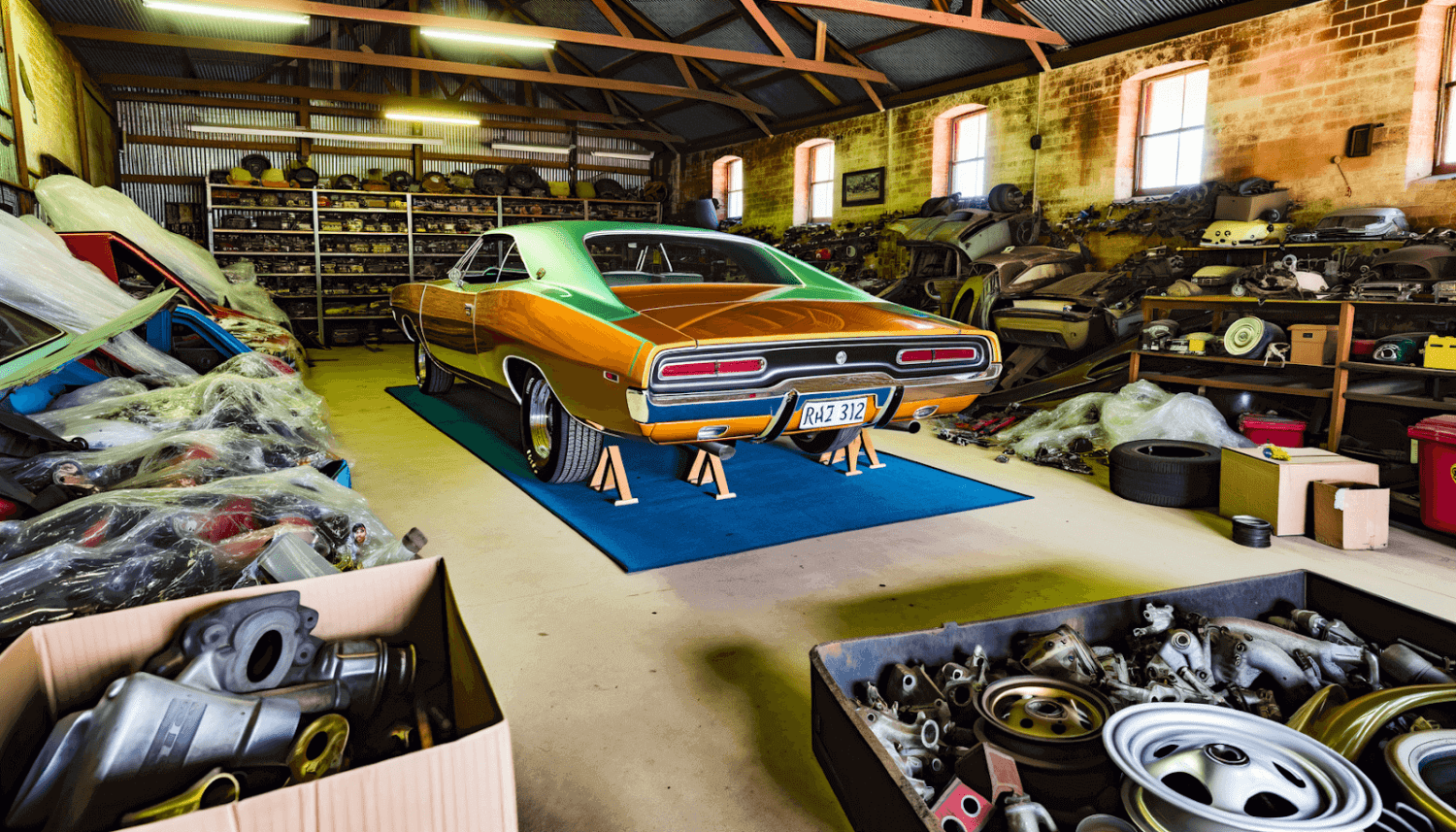 Restoring Vintage Dodge Charger