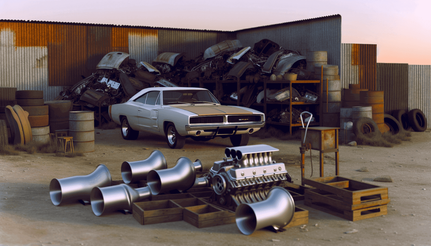 Rare Dodge Parts in Wreckers – Vintage Charger Scene Rare Dodge Parts in Wreckers