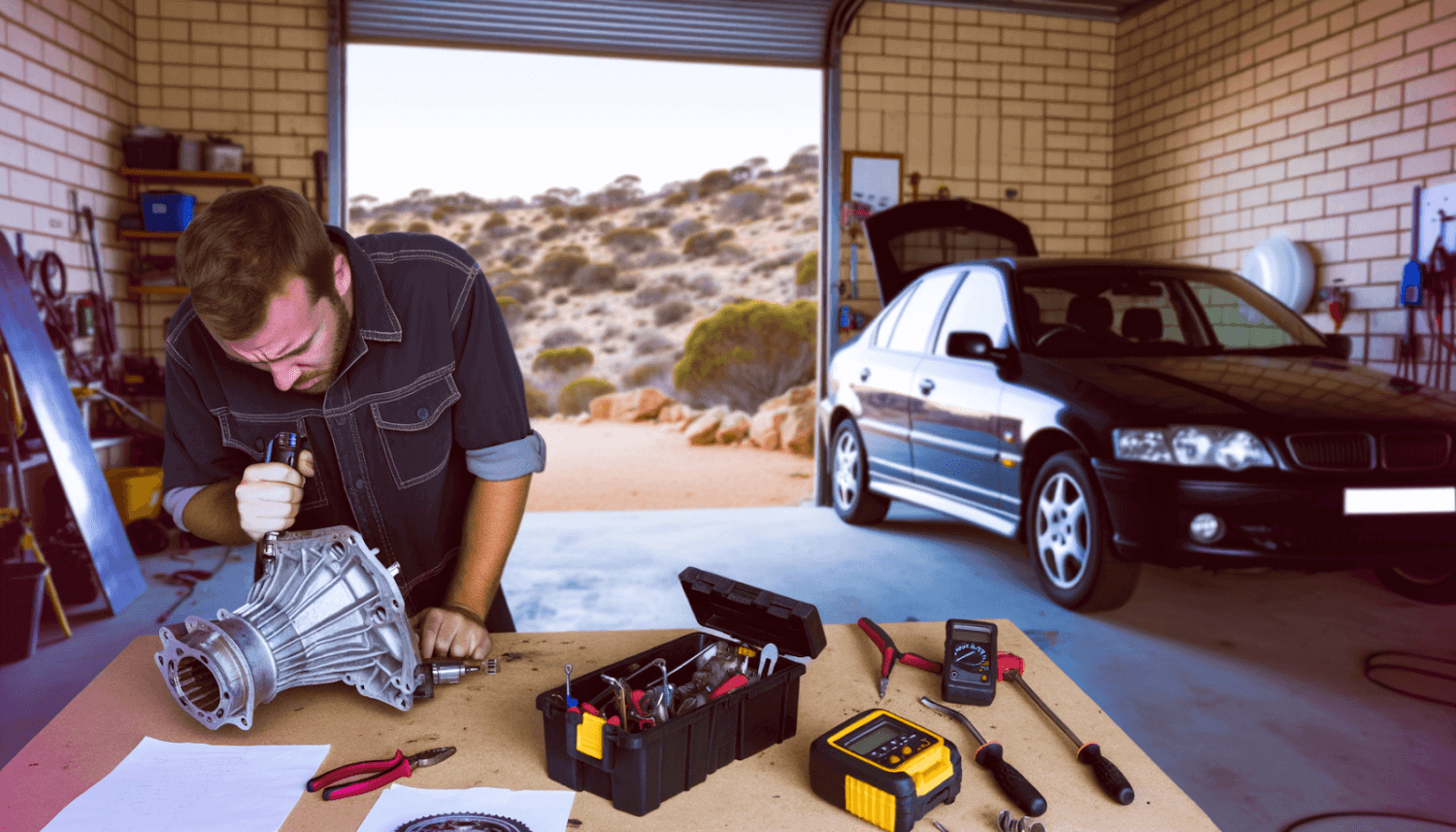 5698164 Dodge Car with Second-Hand Parts