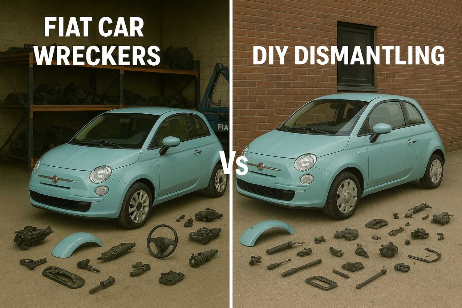 Fiat Car Wreckers vs DIY Dismantling